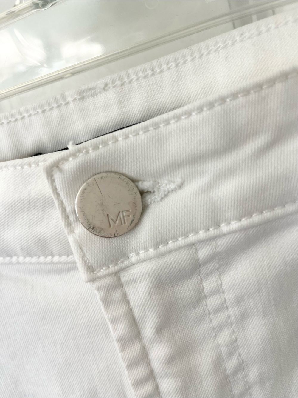 Monfrere white skinny jeans men’s 31 - Picture 2 of 5